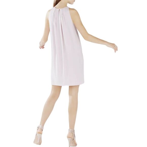 BCBGMaxAzria Lynzie Pleated Shift Dress XS - Picture 3 of 11